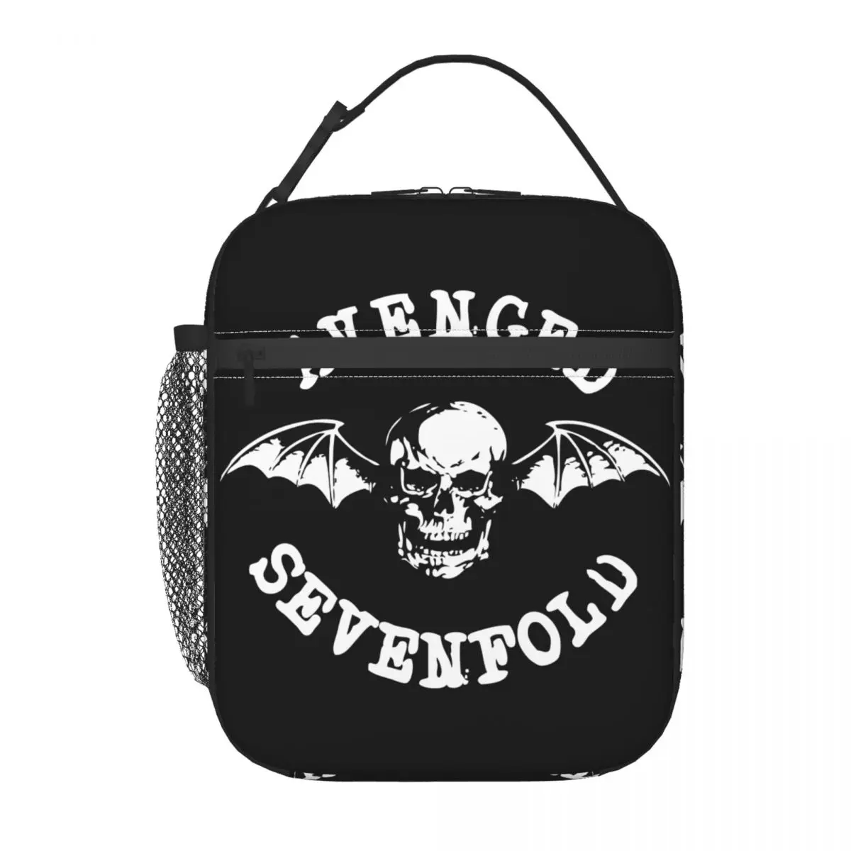 Avenged Sevenfold Insulated Lunch Bags High Capacity Band Meal Container Thermal Bag Lunch Box Tote Beach Outdoor Food Bag