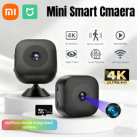 Xiaomi Mini 4K Smart Camera WiFi IP/AP Remote Monitoring Portable Mobile Detection Camcorder Smart Home Baby Security Camera