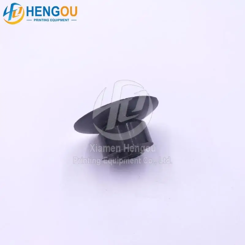 Ventouse en caoutchouc noir, taille 33x19x7mm