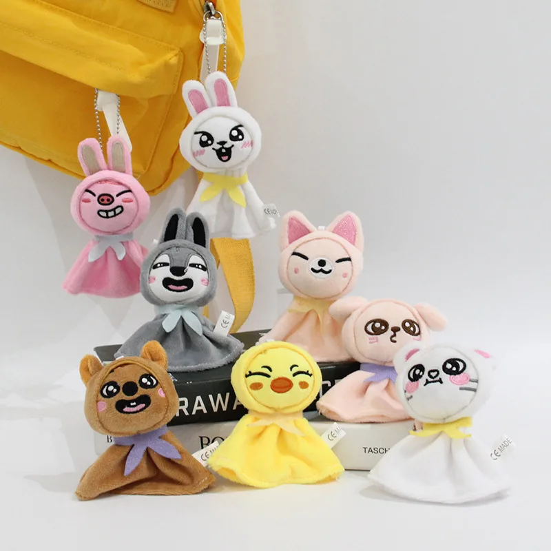 

Skzoo Sunny Doll Plush Pendant Kpop Straykids Cartoon Animals Keychain Toys Kawaii Bag Backpack Accessories Children Gifts