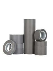 0.08mm PTFE tape Grey heat resistant tape surface smooth and corrosion resistant 260°C high temperature tape