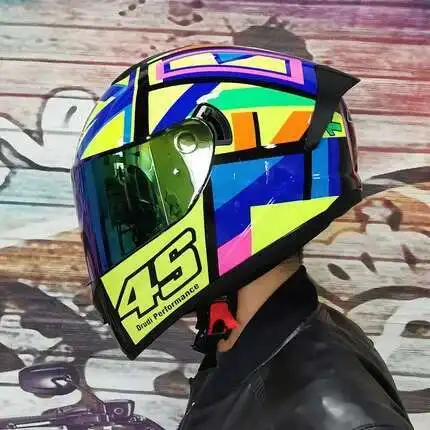 Off-road Casco kask motocrossowy pełnotwarzowy kaski motocyklowe rower zjazdowy dla mężczyzny Capacete Moto DOT zatwierdzony przez ECE