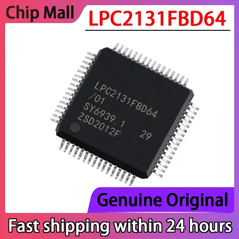 2PCS New Original LPC2131FBD64 MCU Embedded Microcontroller Chip IC LQFP64 in Stock