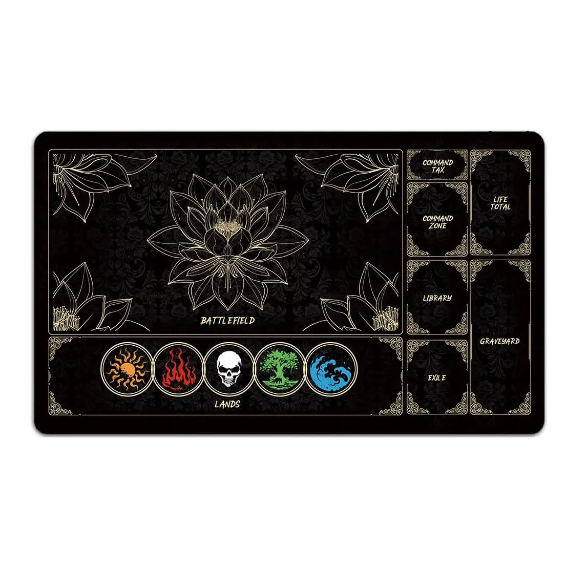 

Волшебный игровой коврик, игровые коврики с изображением Лотсоса Ланд, аниме, настольный коврик, аксессуары для стола, 35X60 см, коврик для мыши, коврик для мыши с енотом, Tapete Magic mtg