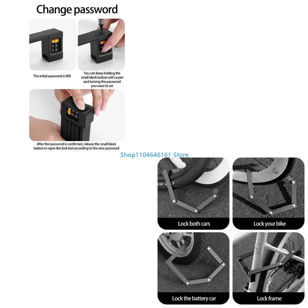 

Регулируемые велосипеды комбинация блокировки ржавчины Rustan