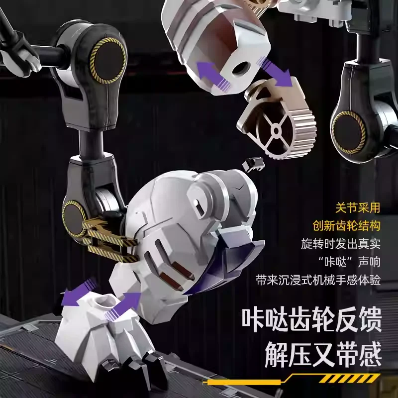 ของเล่นแปลงร่าง LIJIANG XT1613 ซูเปอร์วอริเออร์ ไทแรนโนซอรัส ไทเกอร์ อีเกิล โรบอท โอเวอร์ลอร์ด โมเดลของเล่นแบบขยับได้