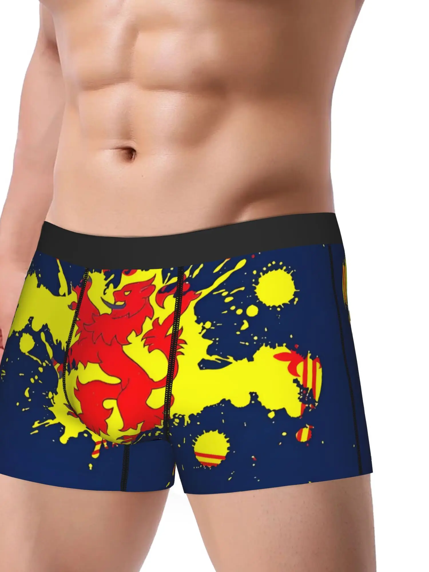 Boxer Briefs for Men Featuring Scottish Designs