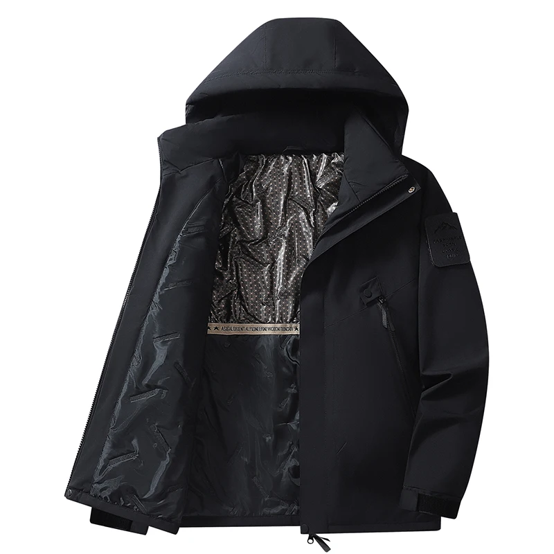 Winter Comfortable Trendy Windproof Breathable Couple Padded Jacket Outdoor Sports Running Mountaineering Camping Cotton Jacket