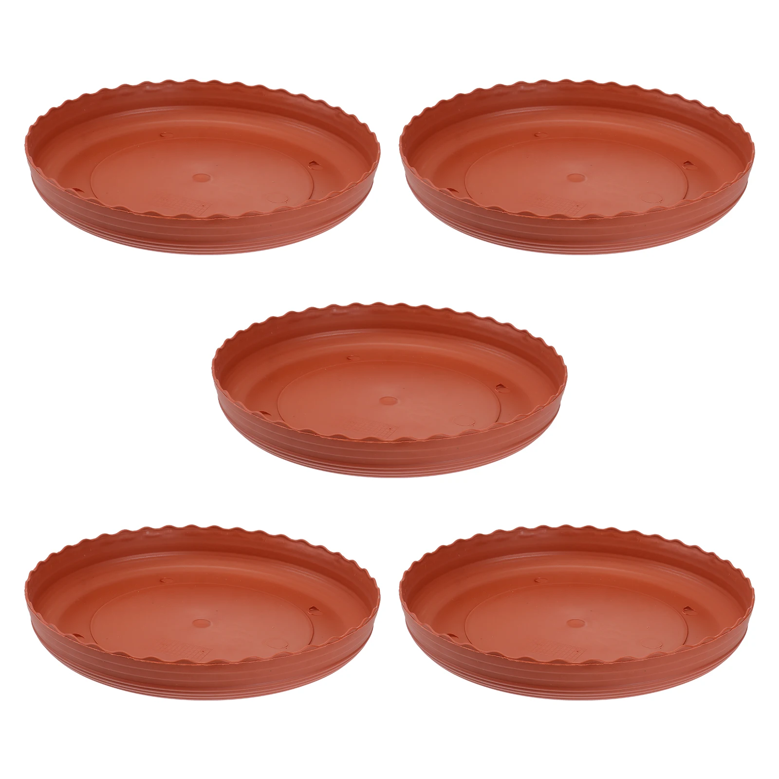 

Round Plant Pot Saucer Tray for Plants Water Collection Flower Pots Surface Durable Premium Material