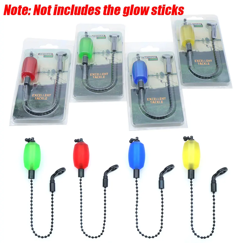 Karpfen Angeln Swinger Angelrute Spulen Stahl Kette Fisch Biss Alarm Anzeige Für Karpfen Grob Angeln Zubehör Tackle – Detail 8