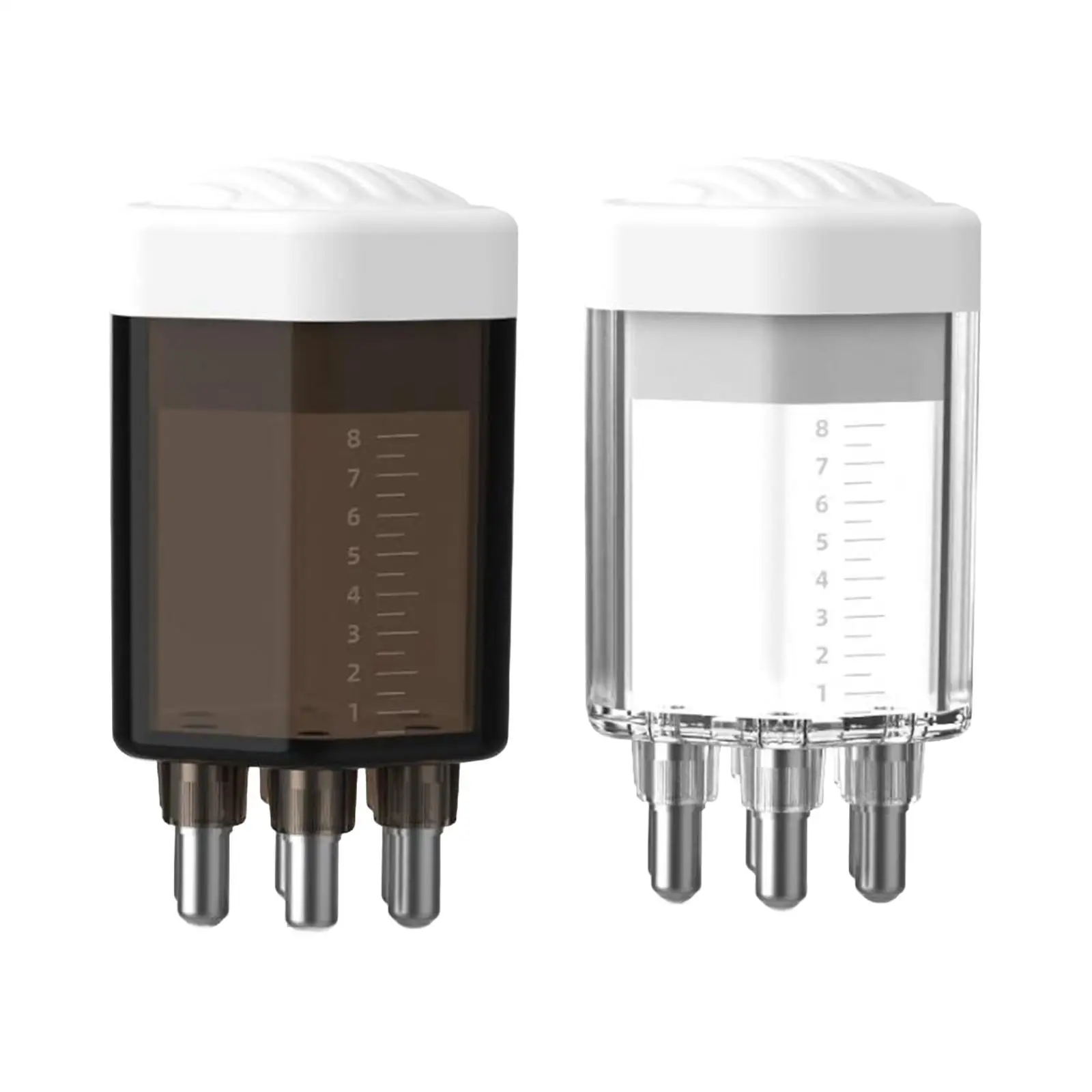 جهاز صانعة فروة الرأس المحمول للرجال ، فرشاة الرأس السائلة ، مريحة للمنزل والسفر