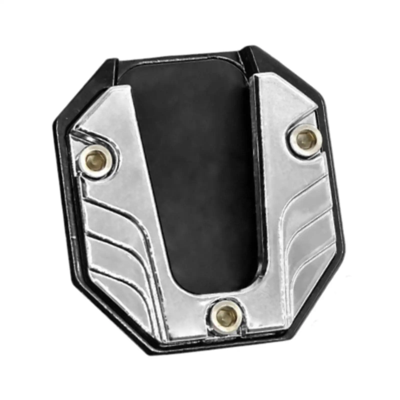 Foot Side Stand Enlarger Kickstand Plate Heavy Duty Support Pad Long Term Performance for Secure Motorcycle Parking