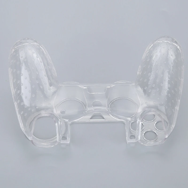 Caso de pele transparente para PS4 Controller, Hard PC Protector, Clear Cover, Proteja Console de Poeira, Água e Scratch, 1pc