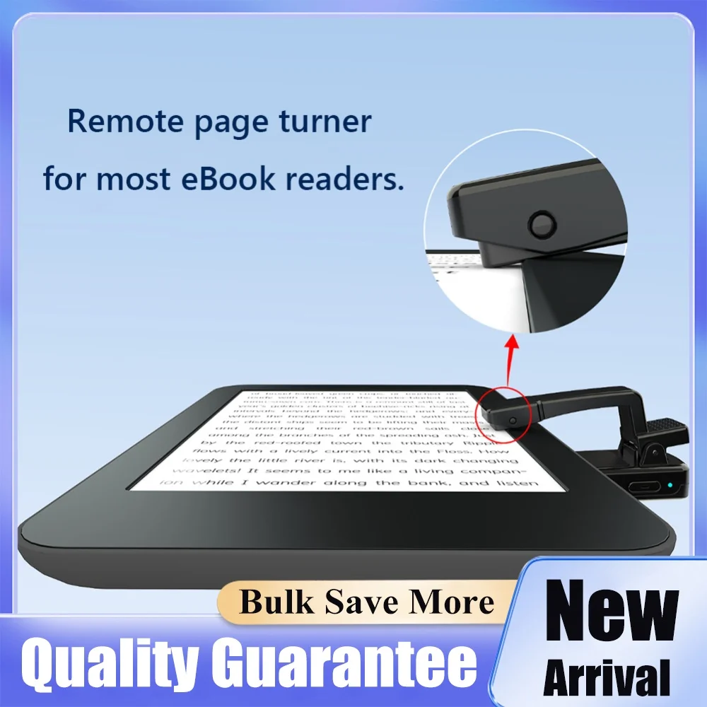 Scrolling Ring for Bluetooth-Compatible 5.0 Remote Ring Clicker Camera Video Recording Remote for Kindle Paperwhite/Oasis