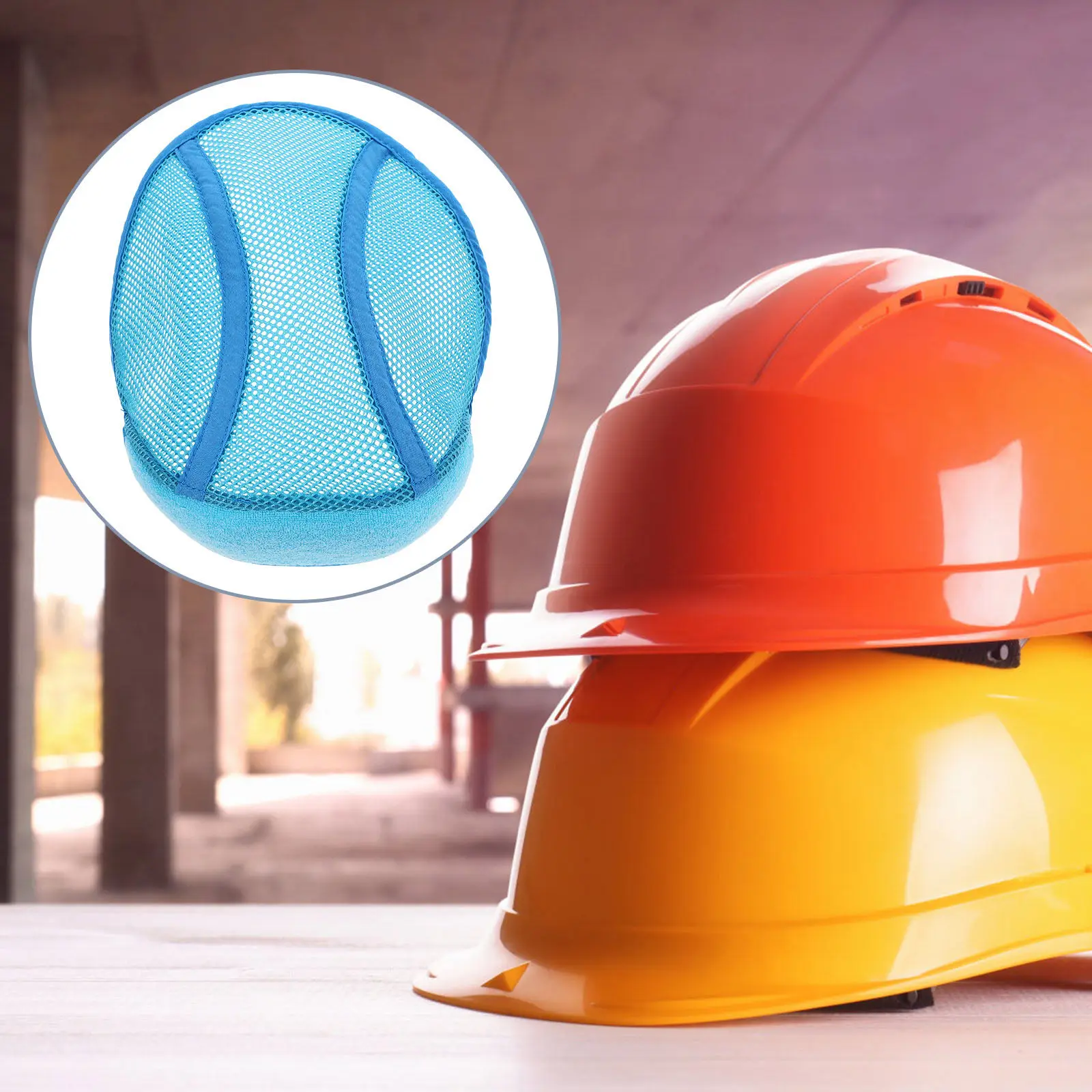 Hard Hat Sweatband Replacement For Safety Management Liner Cooling Mesh Insert Construction Hardhat