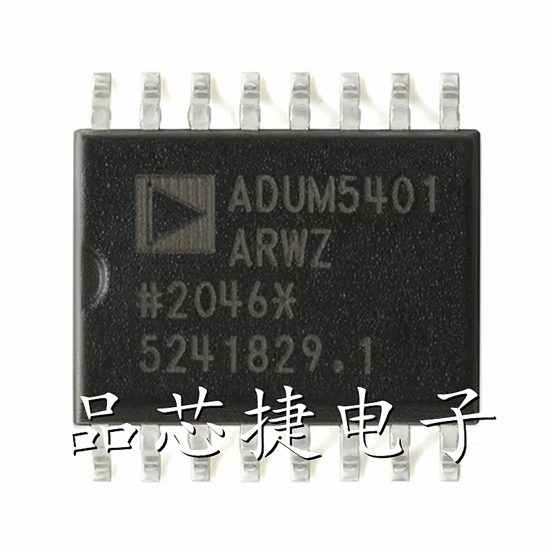 

5pcs/Lot ADUM5401ARWZ-RL Marking ADUM5401ARWZ SOIC-16 Quad-Channel, 2.5 kV Isolators With Integrated DC-to-DC Converter