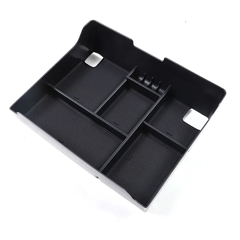 Fit for Cadillac Escalade 2015-2020 Car Center Console Organizer Armrest Storage Box Tray Car-Styling Accessories