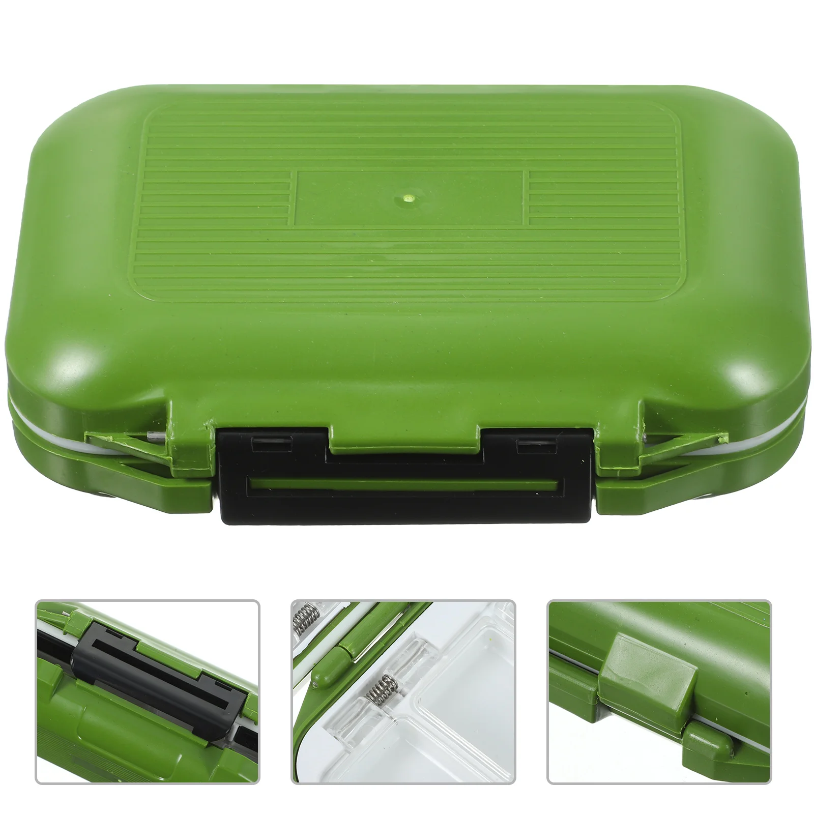 

Luya Waterproof Accessories Box Fishing Hook Storage Tackle Case Bass Gear High Strength ABS PC Inner Cover Silicone