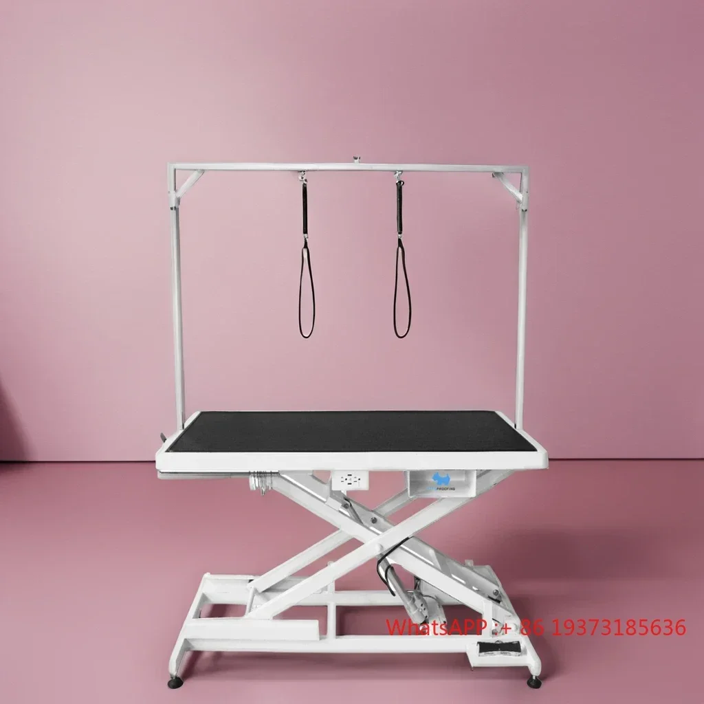 Professional Grade Multifunctional Electric Lifting Folding Beauty Equipment Small Animals Dogs Pet Grooming Table