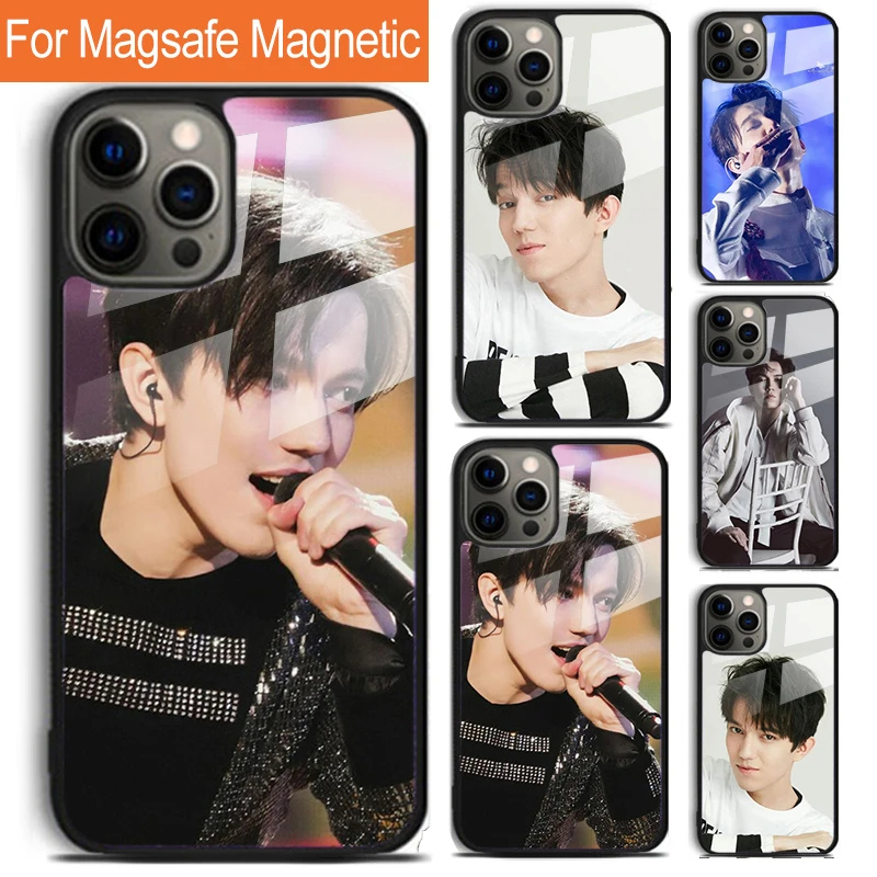 Магнитный чехол с беспроводной зарядкой для iPhone 15 14 13 12 11 Pro Max Plus Magsafe