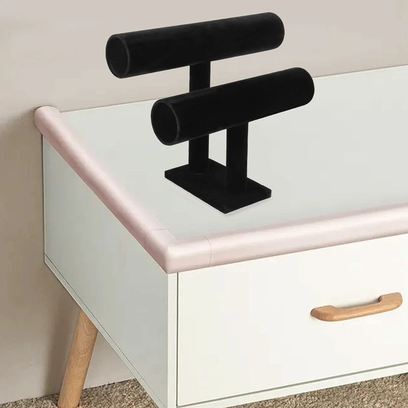 

Rog-ey2-Tier Bangle Bracelet Display Holder T-Bar Stand