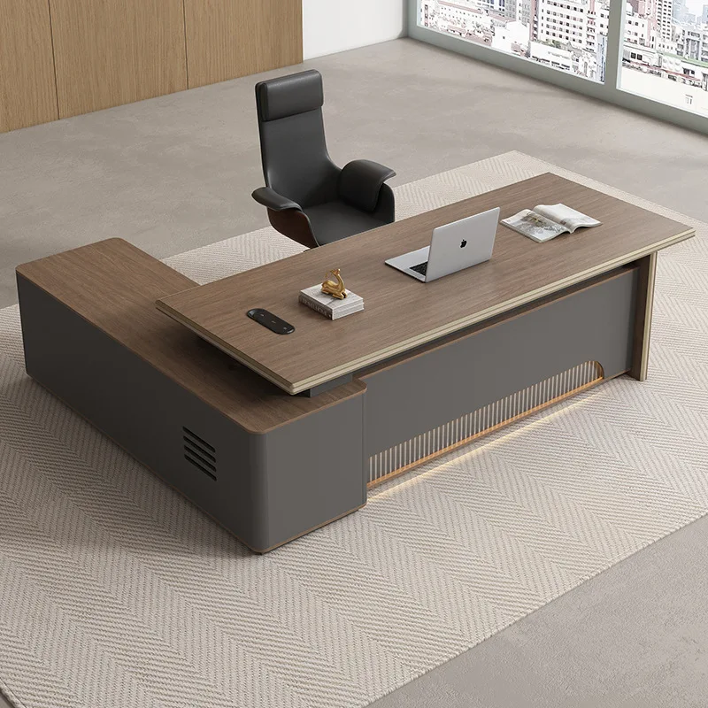 Boss office desk and chair combination simple modern president commercial manager supervisor office furniture