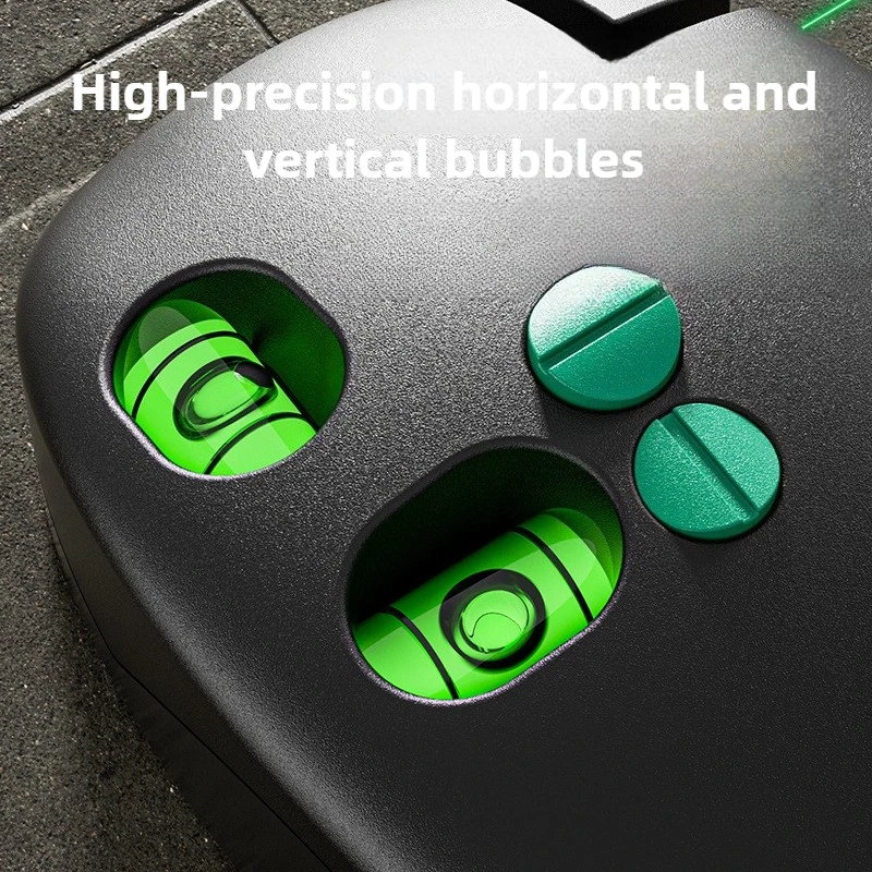 Electron Laser Angle Level Waterproof 20M 90° Ground Meter Portable High Precision Laser Levels Household Measuring Tools