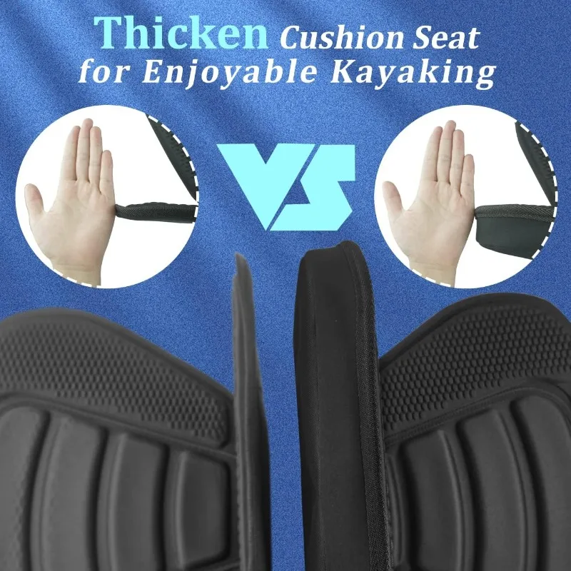 1/2PCK Kayak Seats,Thicken Seat Cushion for Kayak,Padded Kayak Seat,Canoe Seats with Back Support