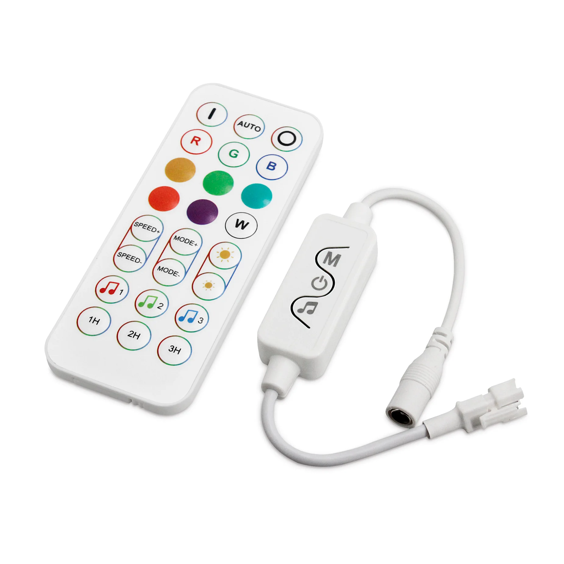 2.4G Bluetooth APP Symphony Controller, Wireless 24-button Music Symphony, Smart Horse Running Water, Mini Symphony
