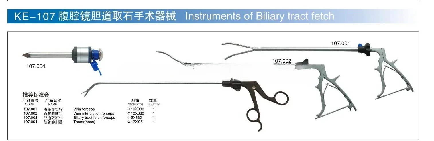 Reusable Laparoscopic Endoscopic Thyroidectomy  Instruments for Minimally Invasive Surgery Hospital Clinical Use