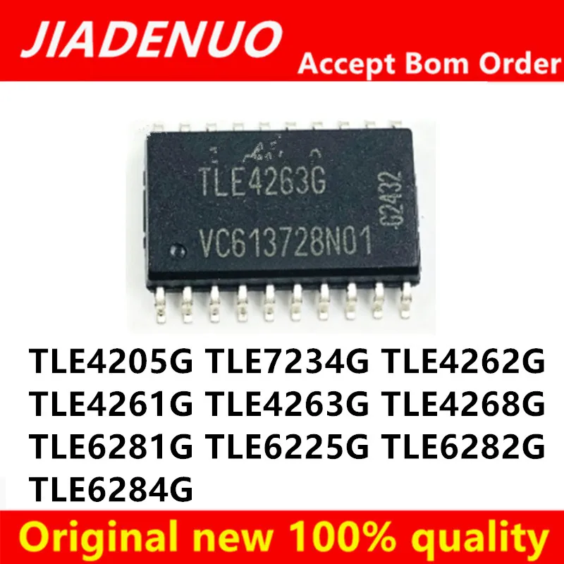 (1piece)100% New TLE7234G TLE4205G TLE4262G TLE4261G TLE4263G TLE4268G TLE6281G TLE6225G TLE6282G TLE6284G sop-20