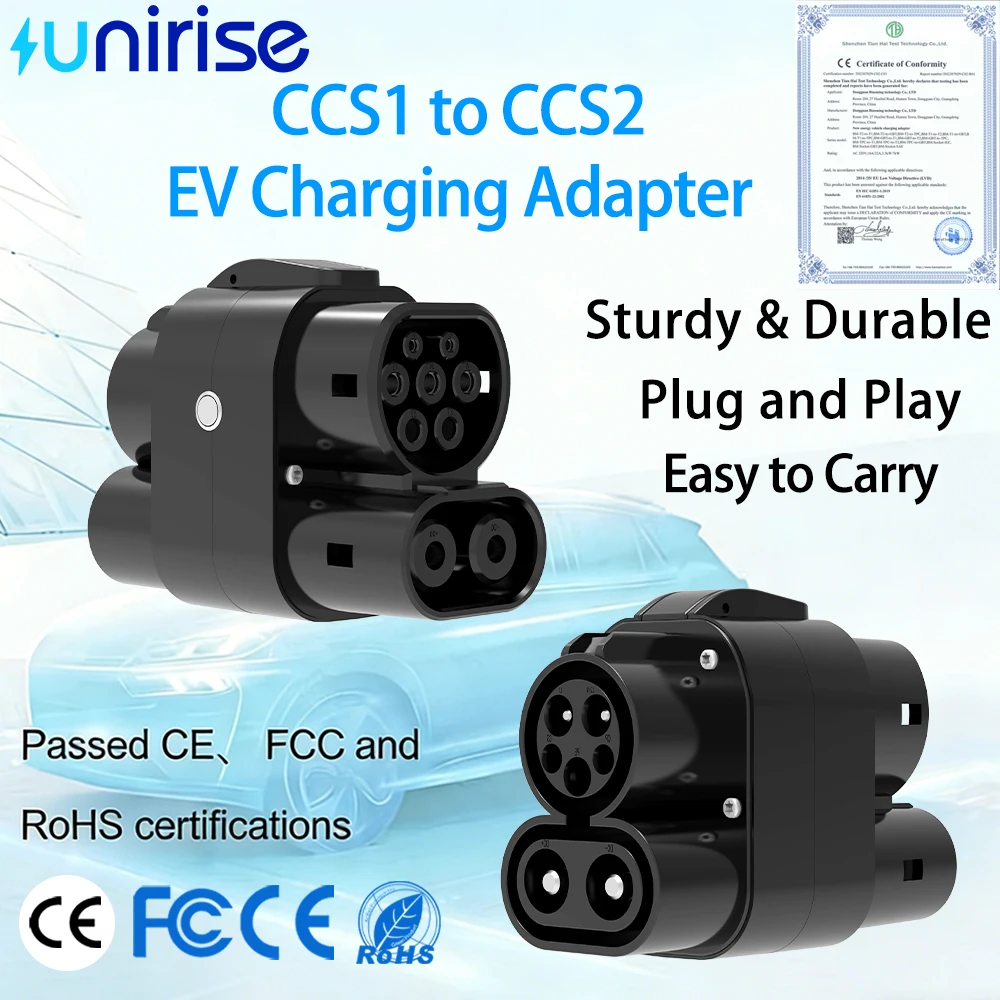 Adaptor EV CCS1 ke CCS2, Konve - Ccs2 To Ccs1 Fast Charge Adapter 250Kw ulasan dan harga
