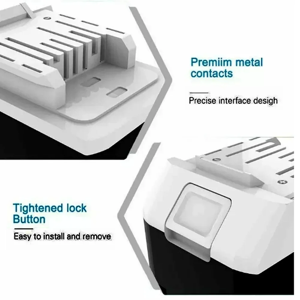 18V 6.0Ah 8.0Ah Li-ion Rechargeable Battery BL1813G BL1820G Replace for Makita BL1840G BL1811G HP457D Tool Batteries