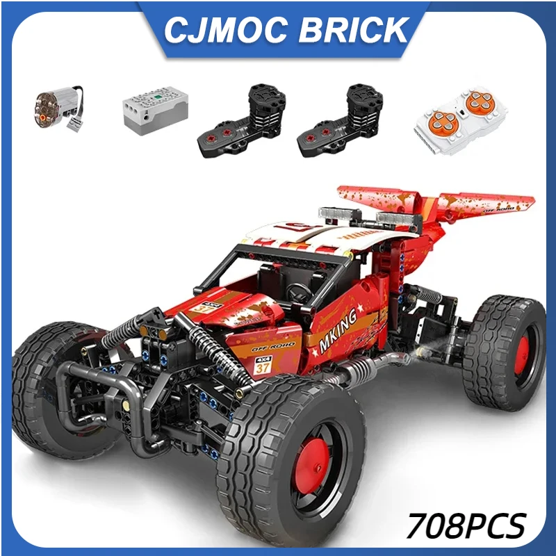 MOULD KING 18019 Technical SUV 4x4 High Speed Monster Truck Building Blocks Remote Control Off Road Model for Kids