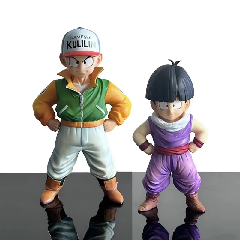 Dragon Ball Z Namek Krillin Gohan Doll Hand-held PVC Movable Desktop Decoration Collection Model Toy Gift Ornament