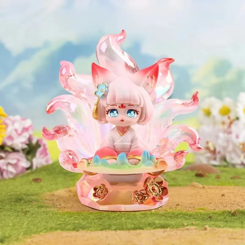 New Chinese Style Nine Tailed Fox Angel Series Blind Box Cute Fox