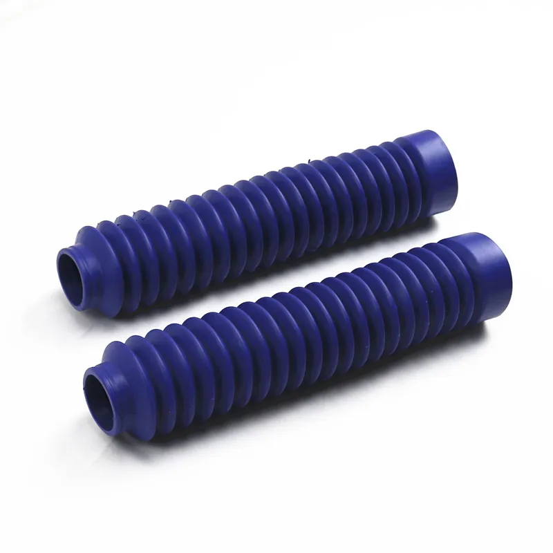 30mm 포크 오토바이 파란색 고무 부팅 범용 먼지 재킷 커버, 더트 바이크