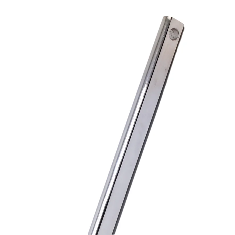

Efficient 12 Inch Polished Steel Steering Shaft 3/4 Inch DD Double D Street Rod U-Joint Link 12 Inch Steering Rod Shaft