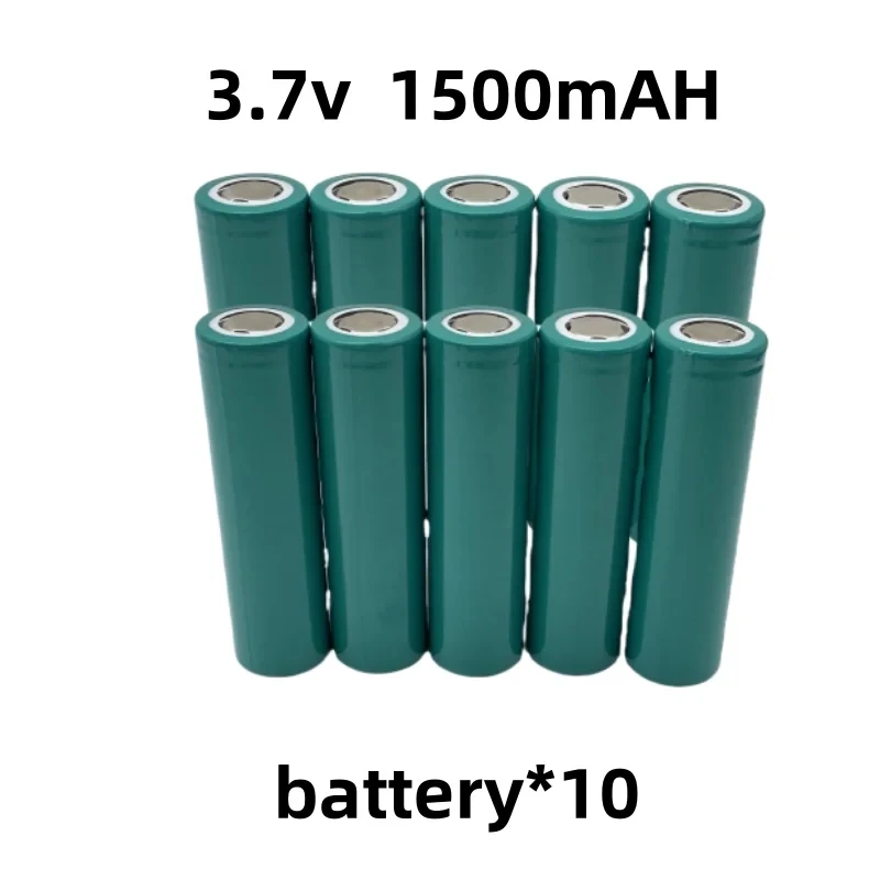 Novedad-Bateria de lítio LED Dispositivo 18650, 1500mAh, 3,7 V