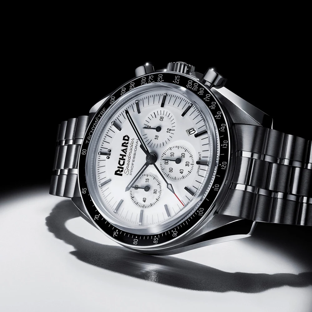 Reloj hombre Richard Herren Uhren Für Männer Luxus Vk63 Quarzuhr Männer Sport Geschwindigkeit