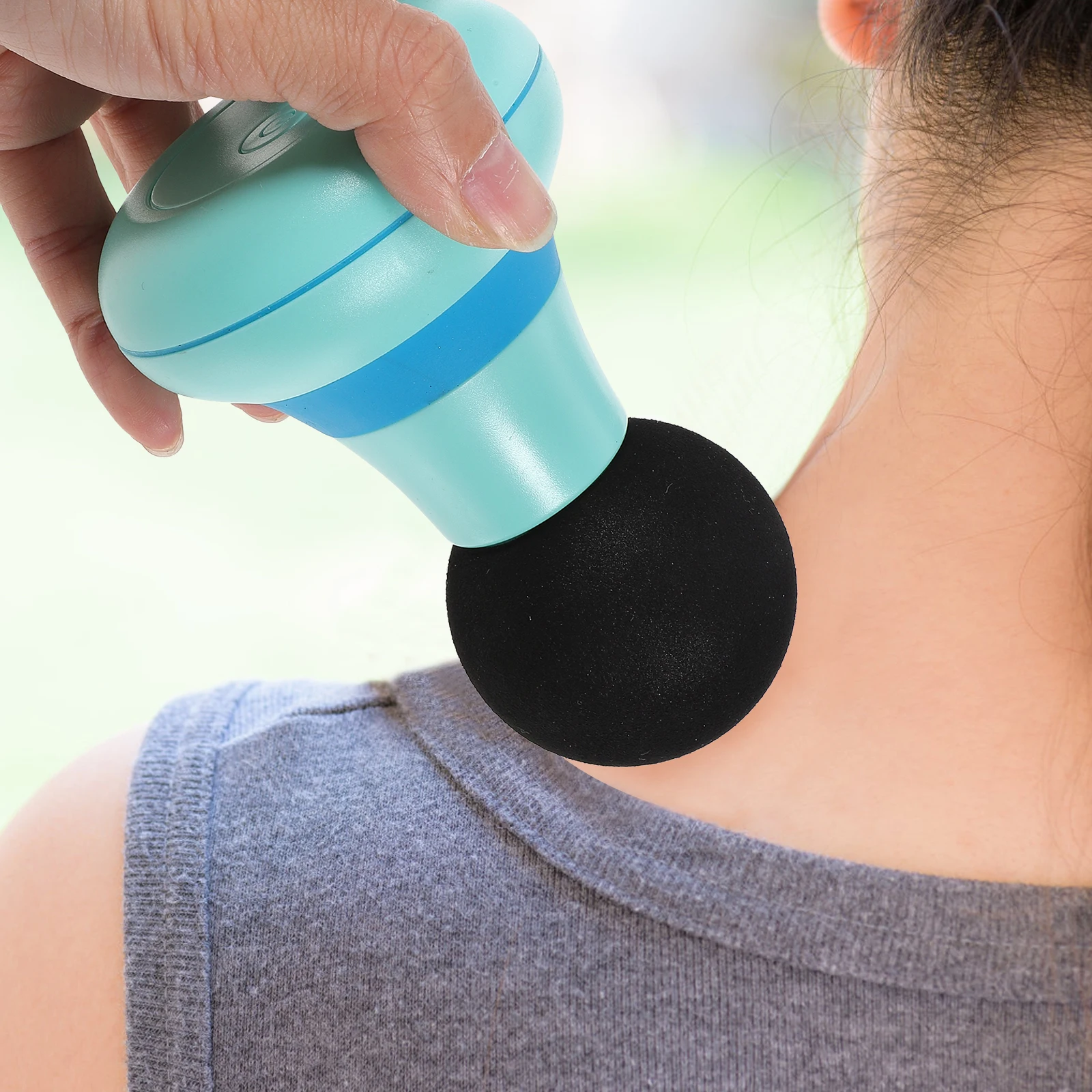 

Mini Portable Electrical Muscle Massager Small Size ABS Silica H held Body Tool 6 Mode Adjustable Pain Relief Travel