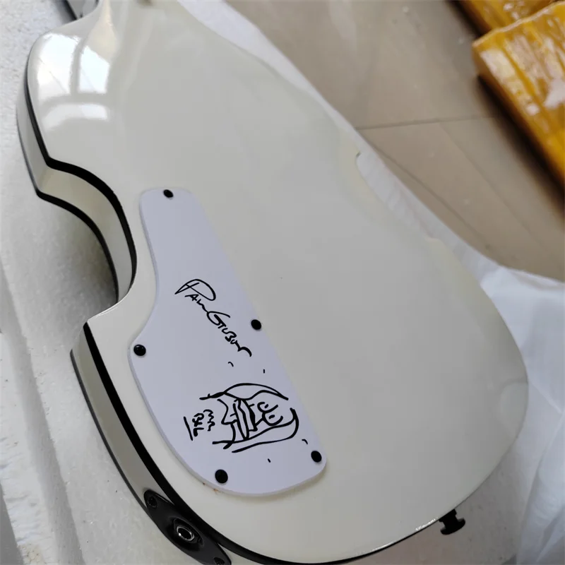 Gourd-Shaped Double-Bordered Peculiar 6-String Electric Guitar Unique Design  for Musicians