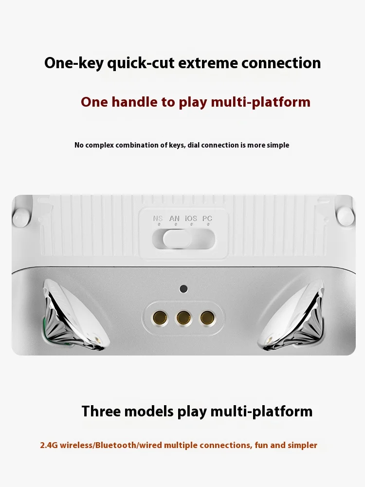 Aolion New K20 Gaming Controller With Charging Dock RGB Wireless Hall Effect Joystick Trigger for Nintendo Switch/PC/Android/IOS