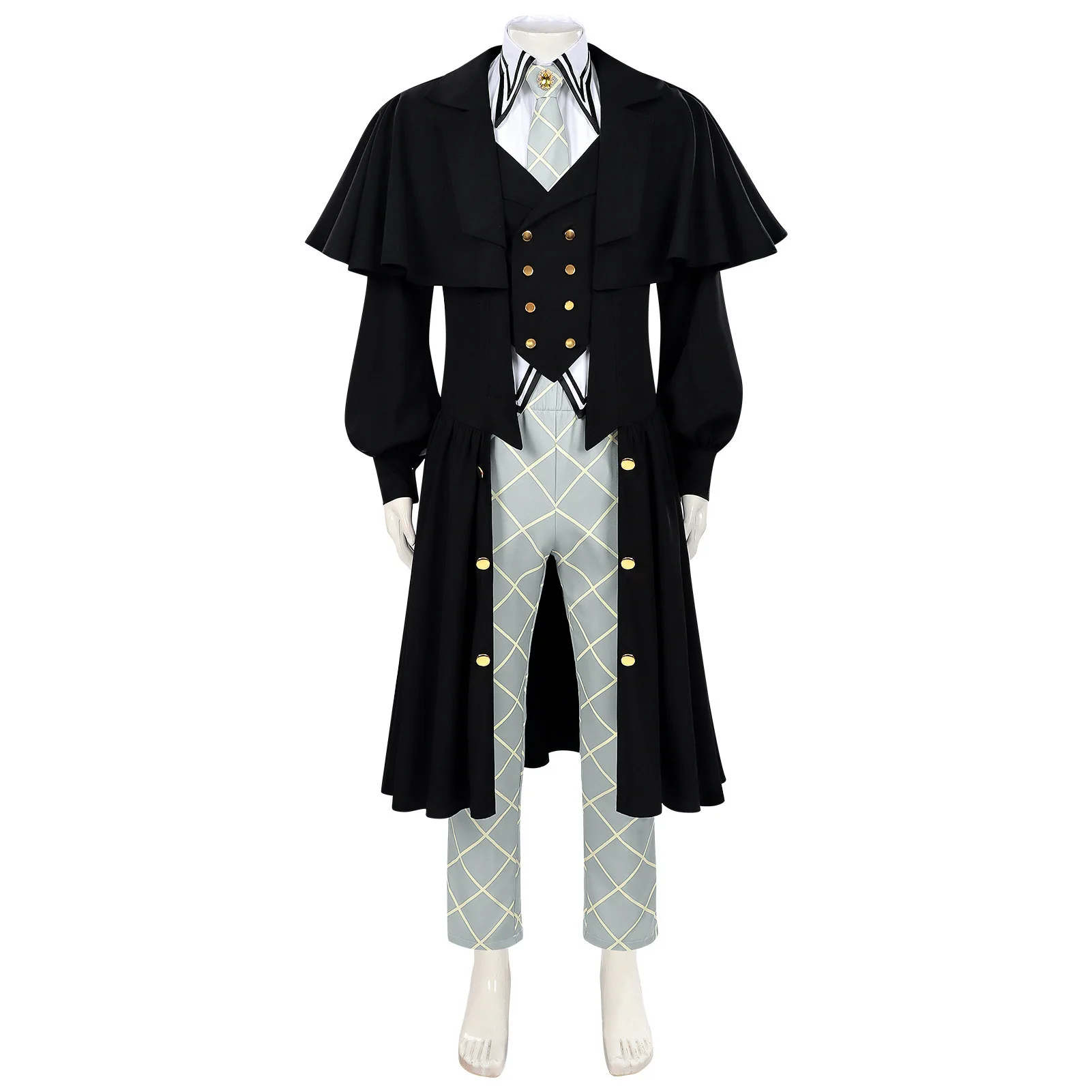 الهوية V Explorer Undertaker زي لعبة شخصية HalloweenPrisoner's Café Collaboration with Explorer Undertaker and Mort #2