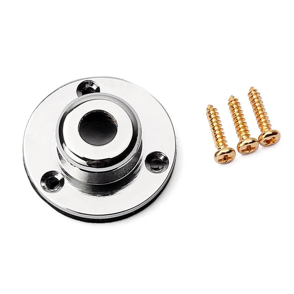 

end pin strap button endpin guitar strap screw shiny output jacks guitars instruments three tail nail guitar