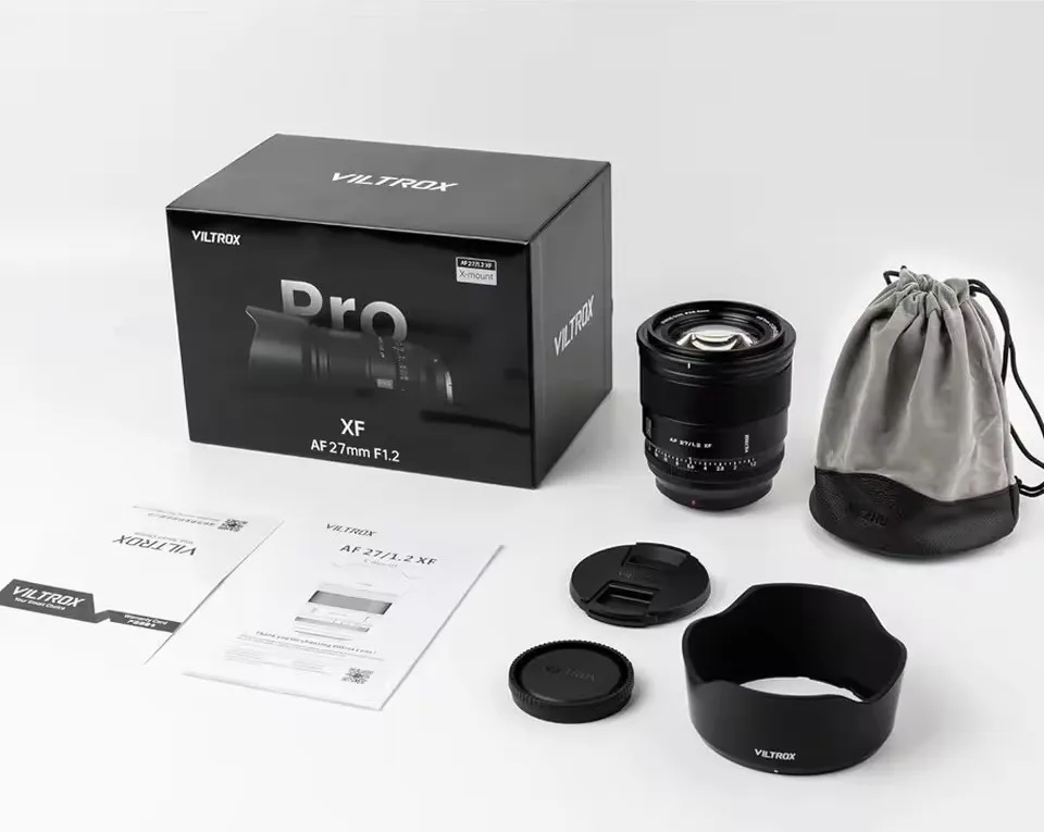 

VILTROX 27mm F1.2 Pro for Fuji X Sony E NiKon Z Lens Auto Focus Large Aperture Portrait APS-C Fujifilm X Mount Cameras A6700