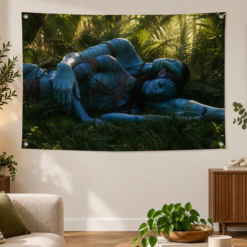 Movie Fantasy Epic A-Avatar Flags Banner Decor for Bedroom,Garden,Party,Club,Indoor Outdoor, Fan Gift