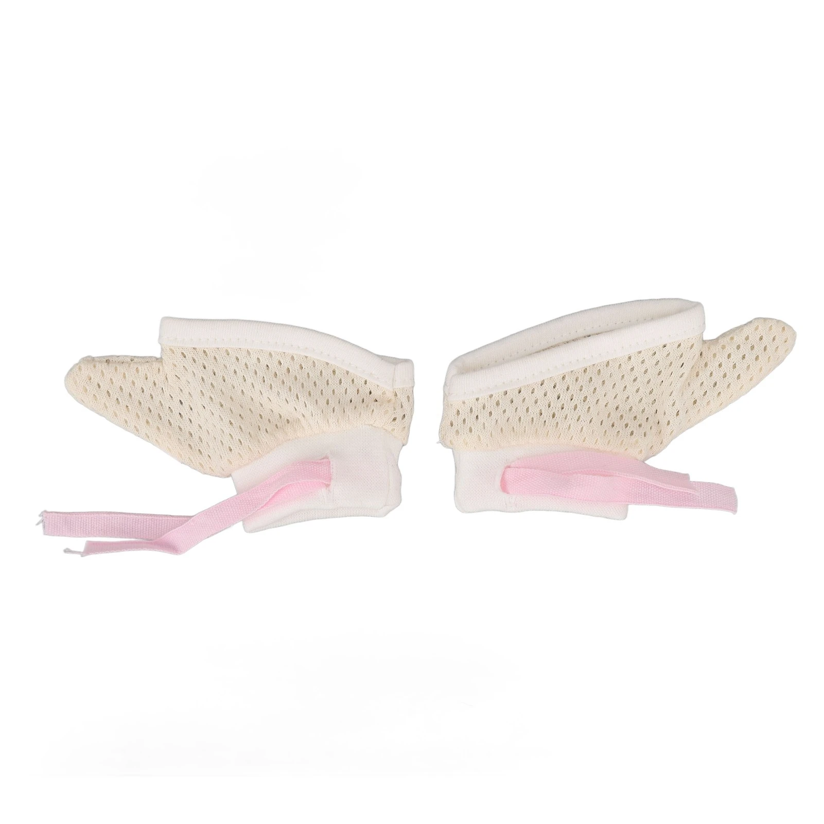 Baby Sucking Finger Gloves Knitting Breathable Soft Adjustable Infant Sucking Thumb Gloves for Kids S