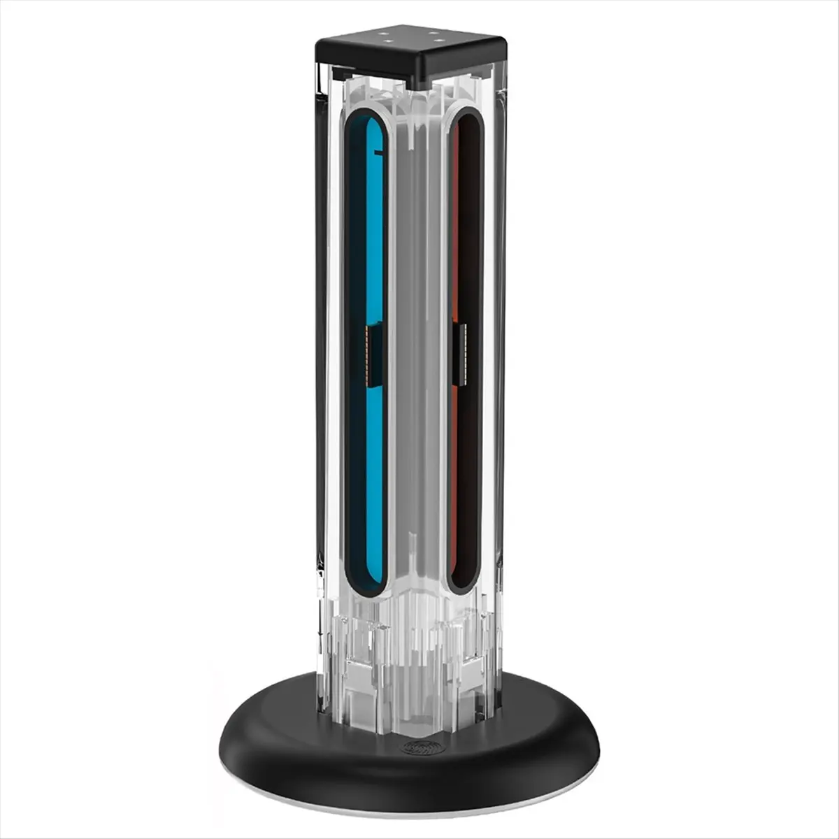 ☶❈＊♥AC1572-Universal 4 in 1 Charging Dock -NS2318 for Switch/Switch 2 with 5 LED Dazzling Lights and Fingerprint Touch Function