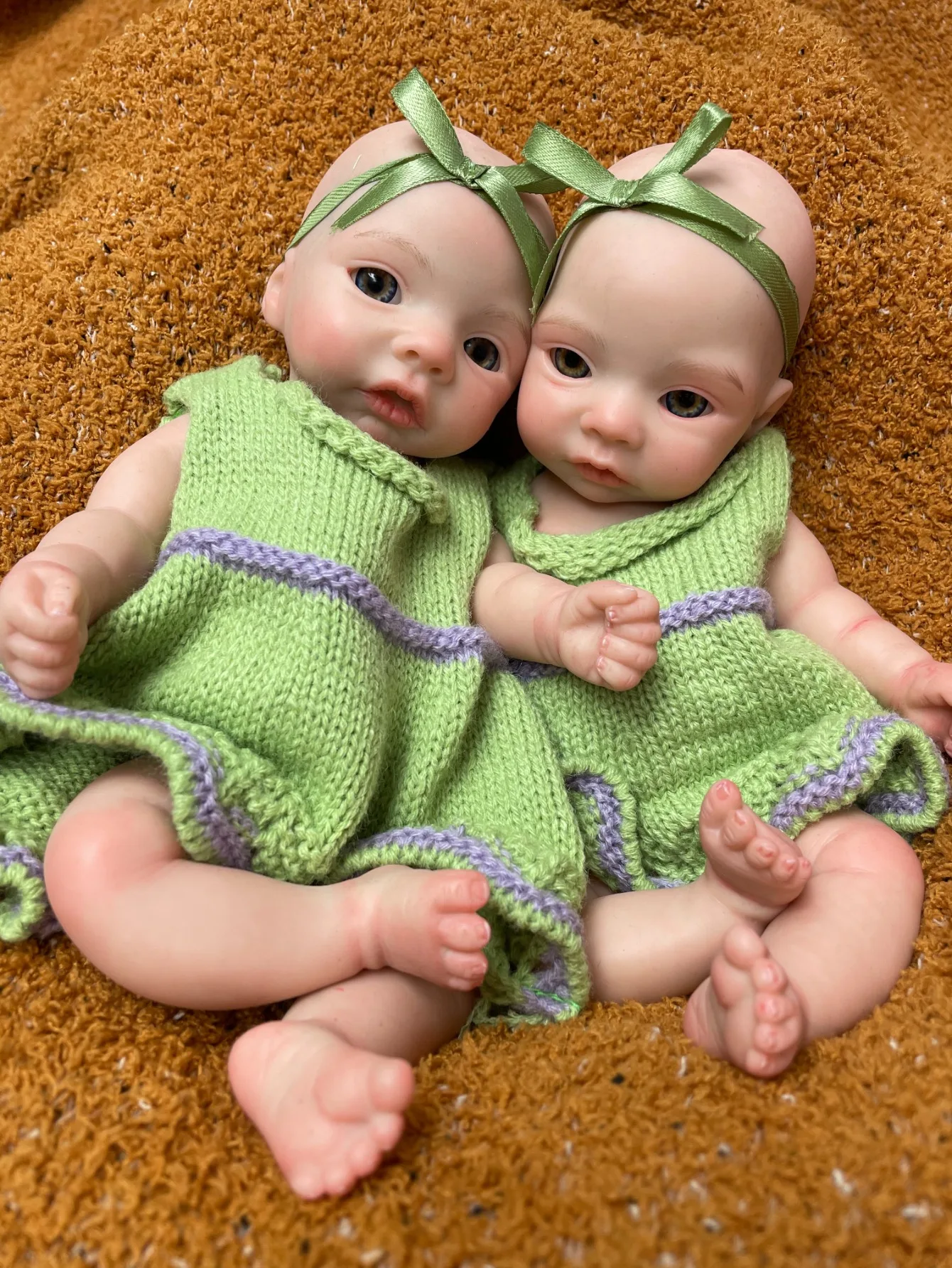 10 بوصة الصلبة سيليكون مرج تولد من جديد فتاة طفل دمية نابض بالحياة بيبي تولد من جديد واقعية دي سيليكون